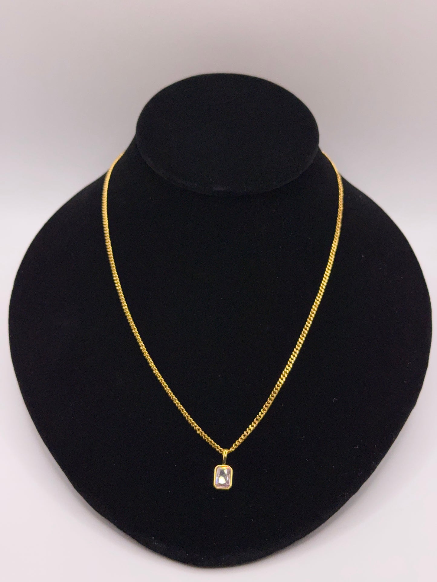 Luxury Birthstone Pendant and Necklace