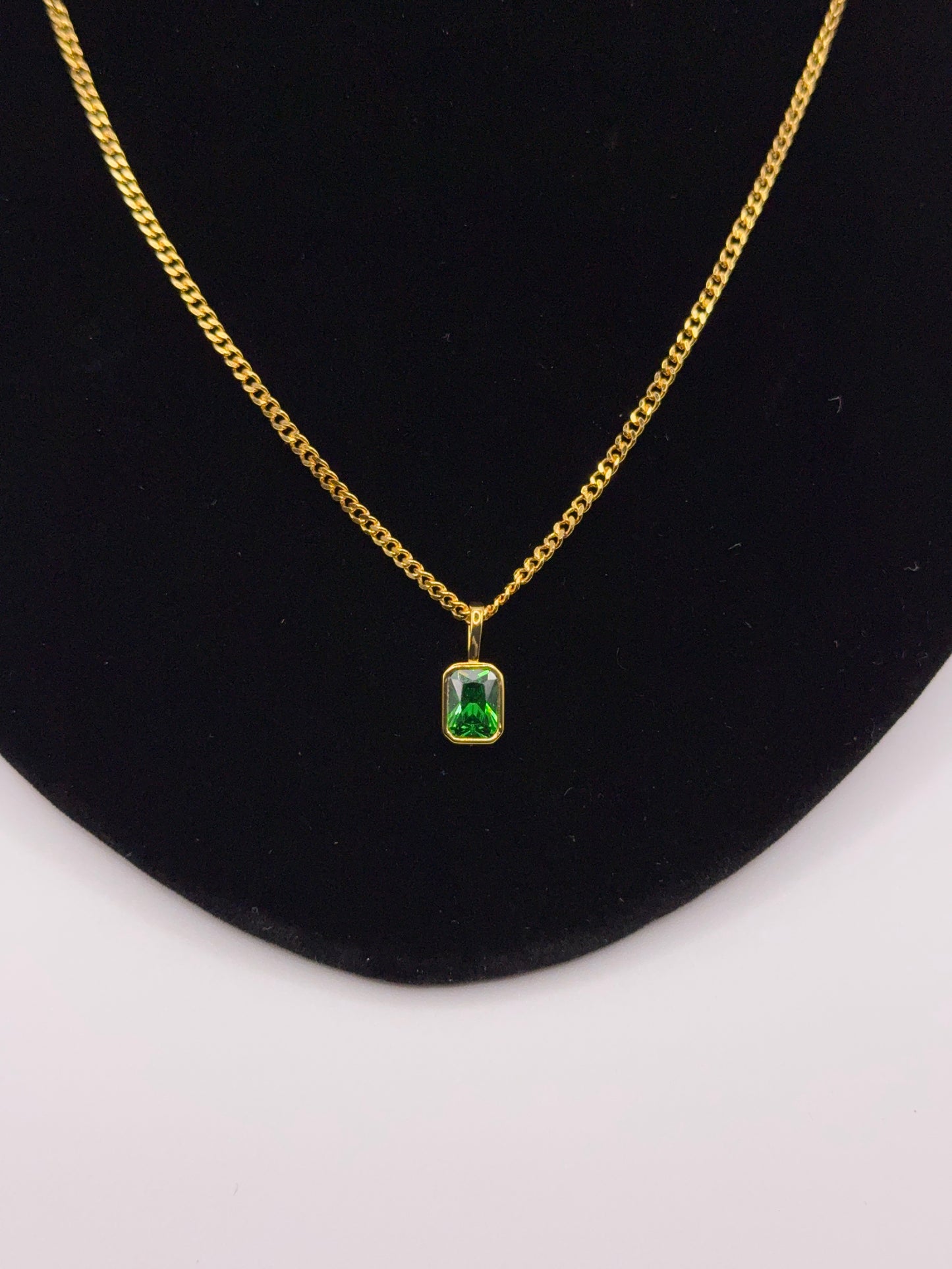 Luxury Birthstone Pendant and Necklace
